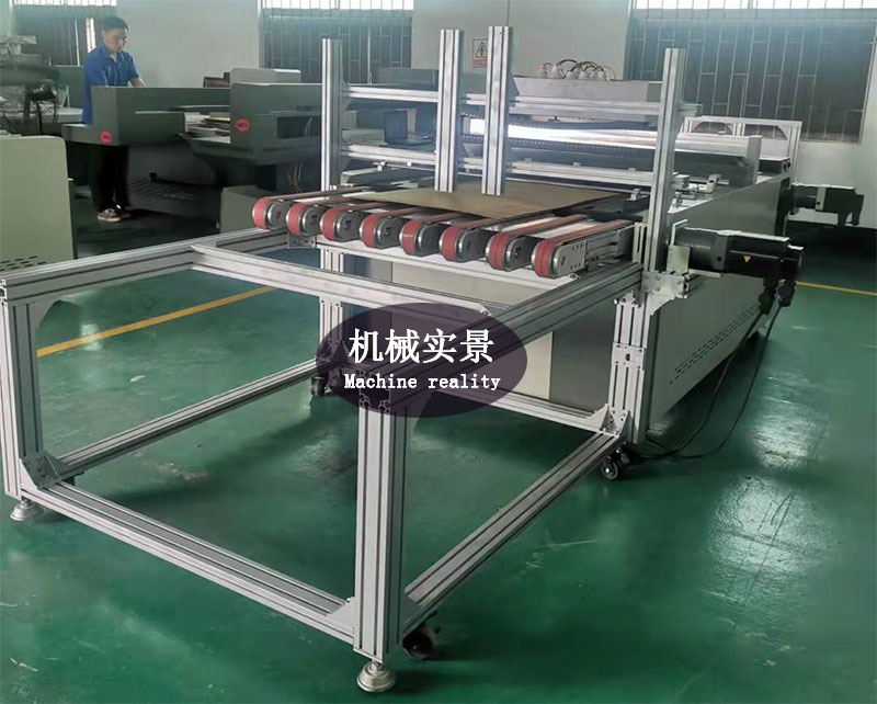 紙箱無(wú)版印刷機(jī)設(shè)備實(shí)拍，紙箱數(shù)碼印刷機(jī)廠家實(shí)拍機(jī)械。