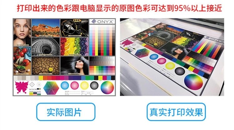 與原色彩接近95%，清晰度很好